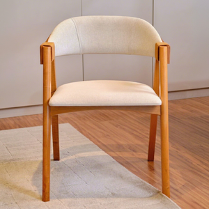 Fauteuil de salle à manger rembourré en velours, détails en corde, design moderne du milieu du siècle, revêtement en lin, tailles personnalisables, restaurant, hôtel - Product Image 4