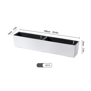 Maceta <span class=keywords><strong>de</strong></span> <span class=keywords><strong>Resina</strong></span> PP Esmaltada YIZHITANG <span class=keywords><strong>para</strong></span> Balcón, Uso Interior y <span class=keywords><strong>Exterior</strong></span>, Sistema <span class=keywords><strong>de</strong></span> Autorriego, Maceta <span class=keywords><strong>para</strong></span> Colgar en la Pared del Hogar - Product Image 1