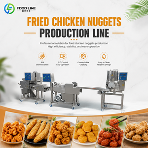 <span class=keywords><strong>Machine</strong></span> de production de tempura végétal, ligne multifonctionnelle de panification et de friture - Product Image 5