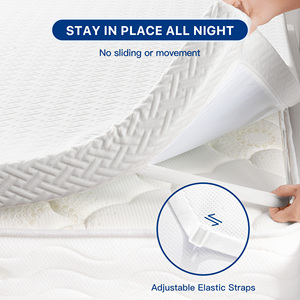 Cubrecolchón de Espuma Comprimida al Vacío con Cubierta Antideslizante Extraíble y Lavable para Uso en Apartamentos - Product Image 5