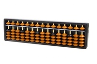 Boulier en plastique 15 chiffres outil d'arithmétique pour enfants apprendre les maths 5 perles boulier Mental aide traditionnelle caculation jouets cadeaux