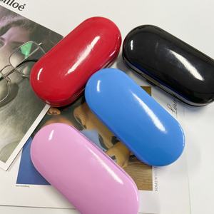 Estuche de Gafas de Doble Apertura <span class=keywords><strong>para</strong></span> <span class=keywords><strong>Guardar</strong></span> <span class=keywords><strong>Lentes</strong></span> de Contacto y Gafas Graduadas - Product Image 1