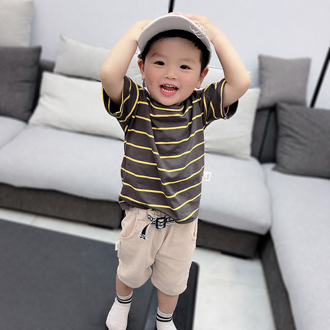 Shop Our Boys Summer New Style Baby Boy Short-Sleeved Suit