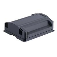 Boîtier de module de contrôleur PLC ignifuge ABS, équipement d'automatisation, utilisation en extérieur IP54, certifié ROHS, type rail DIN, boîte de jonction