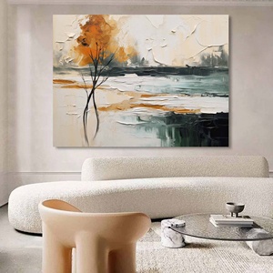 <span class=keywords><strong>Darling</strong></span> DRZ90 art contemporain paysage peinture à l'huile sur toile Texture abstraite arbre œuvre peinture maison décorative mur art - Product Image 5