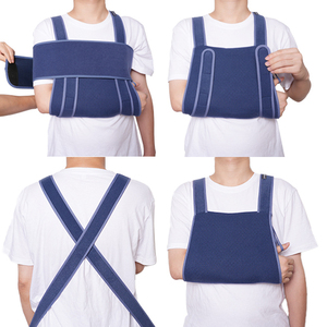 สายรัดแขนแบบพยุงไหล่สำหรับผู้หญิงและผู้ชาย ใช้สำหรับภาวะเอ็นร้อยหวายฉีกขาด/กระดูก<span class=keywords><strong>หัก</strong></span>/เคลื่อนหลุด/แตก/หลัง<span class=keywords><strong>ผ่าตัด</strong></span> เหมาะสำหรับมือซ้ายและขวา - Product Image 6