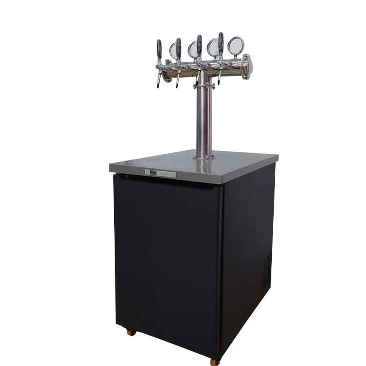 Paslanmaz çelik bira otomatı dayanıklı fıçı bira fıçısı soğutucu makine musluk kulesi