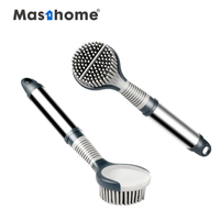 Masthome TPR & série en acier inoxydable douche fenêtres essuie-glace raclette en plastique Mini raclette à eau