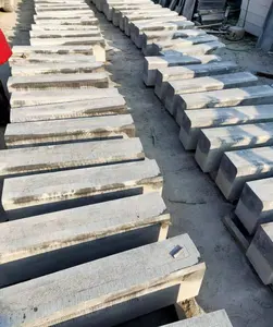 Fabrika satış mavi kireçtaşı Curbstones Bluestone karayolu Kerbstone kavisli manzara Borderstone Natuursteen