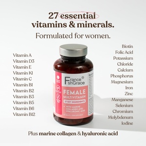 Suplemento Multivitamínico para Mujeres con Minerales para Mejorar la Inmunidad, Tabletas Multivitamínicas para Mujeres - Product Image 5