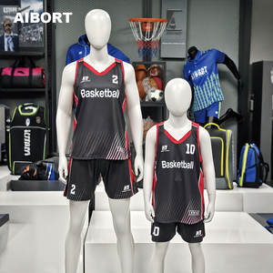 Conjunto Deportivo Reversible Aibort, Tejido Transpirable y Elegante, con Logotipo Personalizado del Equipo, Uniforme <span class=keywords><strong>de</strong></span> Baloncesto Unisex - Product Image 1