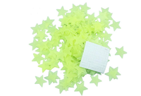 Décoration murale étoiles lumineuses patchs lumineux fluorescents autocollants muraux chambre à coucher