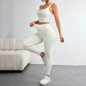 Veste de sport automne/printemps avec doublure en polaire et en duvet, demi-zip, col montant, couleur unie, haut de yoga - Product Image 4