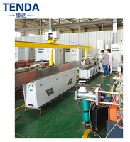 Machine d'extrusion de filament plastique pour imprimante 3D à double vis automatique TENDA pour la granulation d'ABS et la ligne d'extrusion de plaques