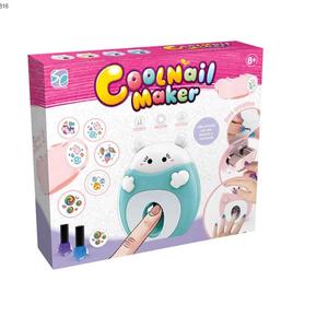 Hot Girl Mode Maquillage Jouets Ensemble Diy Cosmétique Polonais Outil Stamper Machine <span class=keywords><strong>Nail</strong></span> <span class=keywords><strong>Art</strong></span> <span class=keywords><strong>Studio</strong></span> <span class=keywords><strong>Jouet</strong></span> - Product Image 6