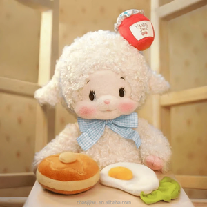 Bobonuts Ribo, Peluche de Cordero Reconfortante, Almohada para Dormir, Muñeco de Peluche, Juguete de Peluche de 31-50 cm, Relleno de Algodón, Regalo de Cumpleaños - Product Image 2