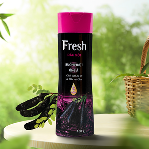 Shampooing Fraîcheur 180g à l'Extrait de Gleditsia, Lisse et Brillant, Pour Tous Types de Cheveux, Unisexe, Shampooing Cheveux Lisses et Brillants pour Femme - Product Image 1