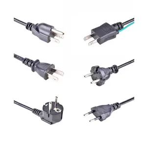 3 pin male to female plug 3x2.5mm2 power cable yuyao electric european standard power cord