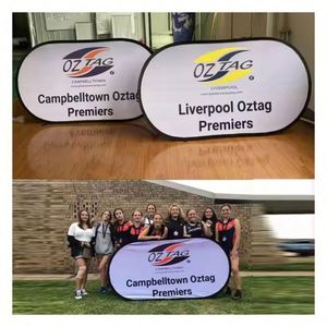 ป้ายแบนเนอร์แบบพับได้สำหรับงานกลางแจ้ง พิมพ์สองด้าน พร้อมโครงป้ายแบบป๊อปอัพ - Product Image 6