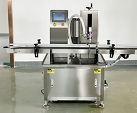 KMR Machine de remplissage de boissons en bouteille pour jus liquide Machines de remplissage et de bouchage de bouteilles cosmétiques en plastique