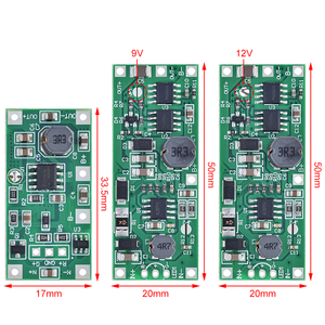 Dc 5V 9V 12V sạc Booster Module Step-Up chuyển đổi cho 18650 lithium pin UPS điện áp bảo vệ <span class=keywords><strong>PCB</strong></span> & pcba - Product Image 5
