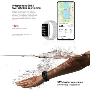 Original Global Xiao Mi Smart Band 9 Pro 1.75" 350mAh AMOLED Display Blood Oxygen Sport <b>Smartwatch</b> - Product Image 6