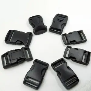 20mm Lower Price Backpack Large Black Plastic Side Quick Release Buckle Clip