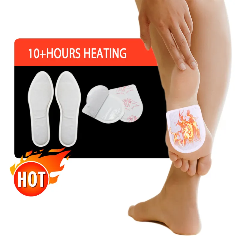 ขายดีที่สุดแผ่นปะเก็นอุ่นร่างกายยาวนานปลอดภัยแผ่นความร้อนธรรมชาติเก็บเท้ามือวางที่อบอุ่นแผ่นความร้อน