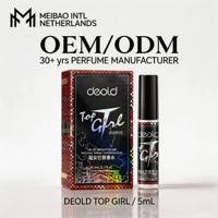 Deold Top Girl OEM Logo personnalisé Marque privée Vente en gros 5ml Parfum féminin miniature fruité floral