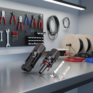 1500v עבור <span class=keywords><strong>mc4</strong></span> מחברים סולאריים אביזר <span class=keywords><strong>dc</strong></span> כבל מסופי אנרגיה מערכות תיל למסוף <span class=keywords><strong>mc4</strong></span> - Product Image 2