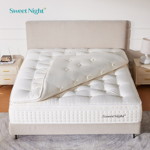 Colchón Enrollable Único, Transpirable, de Resortes Bonnell, para Hotel, Estudiantes, Espuma, Individual, King Size, con Pillow Top, en Venta - Product Image 4