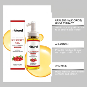 Extraits de plantes, huile d'arbutine, huile de busserole, nourrit la peau, lisse et éclaircit la peau, soin hydratant, absorption rapide, huile de massage <span class=keywords><strong>pour</strong></span> le corps - Product Image 2