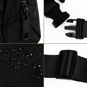 Riñonera de Nylon al por Mayor con Logotipo Personalizado, Riñonera Impermeable a la Moda con Cinturón Ajustable y Cremallera, Bolsa Casual para Viajes y Deportes - Product Image 6