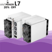 Bitmain Antminer L7 Miner 9500M 9050M ASIC Scrypt Équipement de Minage pour Litecoin Dogecoin Solution de Ferme Minier de Cryptomonnaies