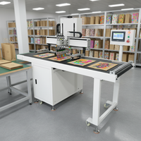 Équipement d'impression à plat monocouche automatique pour t-shirts, sacs, sacs non tissés, films papier
