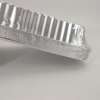Barquettes en aluminium 315x215x50mm, lot de 20, offre spéciale, emballage rétractable pour la vente au détail, avec impression personnalisée, brochure, autocollant, étiquette