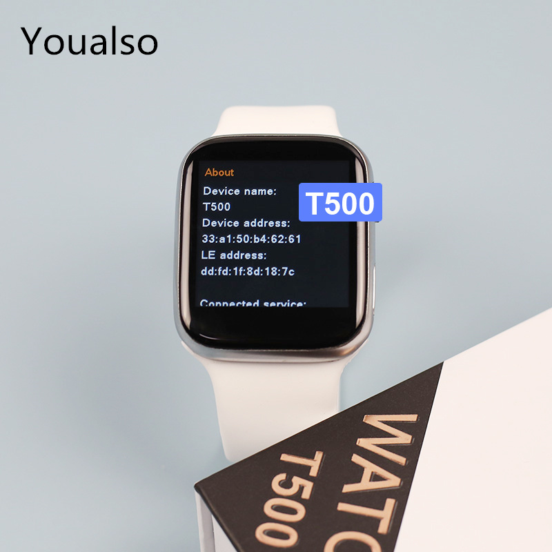 2021 T500 Smart Watch Series 5 6 BT Call Heart Rate Blood Pressure XIAOM HUAWE Smartwatch