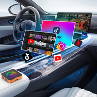 Neuerscheinung 2+16G CarPlay AI BOX 4-in-1 Plug-and-Play Drahtloses Upgrade Wandelt Kabelgebundenes in Drahtloses Carplay Um Android Auto Adapter