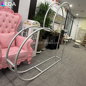 ฉากหลังงานแต่งงานและขอแต่งงาน LEDA สำหรับใช้ภายในและภายนอกอาคาร สีแดง รูปหัวใจ ทำจากอลูมิเนียมอัลลอย - Product Image 4