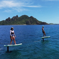 Planche de surf électrique hydrofoil en fibre de carbone 8000W sans balais, télécommande sans fil longue portée pour la location de sports nautiques