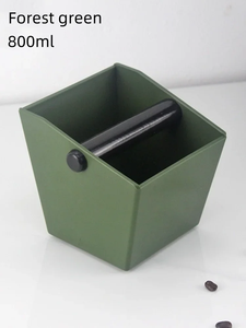 Cubo de desecho de café para espresso, contenedor de posos de café ABS antideslizante, cazo biselado para residuos, accesorios y herramientas para <span class=keywords><strong>barista</strong></span> - Product Image 4