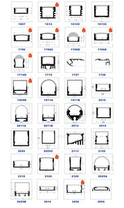 Tira de iluminación de perfil LED personalizable de 06*06mm, difusor de PMMA de 1m y 2m, perfil de aluminio de superficie anodizada de extrusión de diseño moderno - Product Image 4