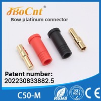 Connecteur de batterie pour véhicule électrique Platinum C50 Large EV 50A 600V IP65 avec borne en cuivre de qualité supérieure pour batterie au lithium