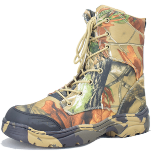DFR01 Botas de Camuflaje para Escalada y Caza al Aire Libre, Diseño Nuevo, Botas de Entrenamiento para Selva, Camuflaje con Hojas de Arce - Product Image 1