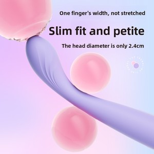 Vibrador de Estimulación del Punto G Femenino, Silicona Suave, 10 Frecuencias, Impermeable, Sensación Realista, 40dB de Ruido, Producto para Adultos - Product Image 4