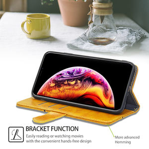 Étui portefeuille à rabat en cuir pour VIVO Y02 Y75 Y74S Y73S Y72 Y53S Y51 Y50 Y21 Y20 Y20i Y15S Y15A Y33S - Product Image 5