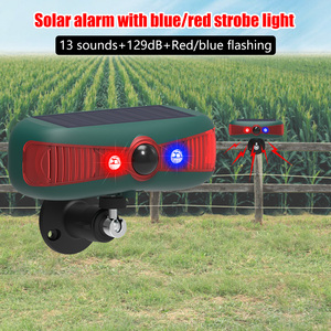 Allarme Solare con Sensore di Movimento e Ultrasuoni per Casa, Fattoria, Villa, Giardino - Sirena Wireless con Luce e 13 <span class=keywords><strong>Suoni</strong></span> Integrati - Product Image 6