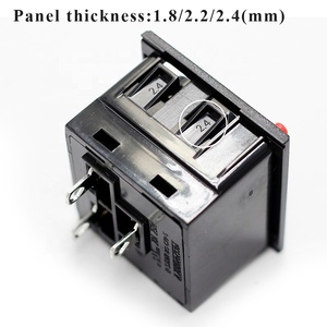 IEC320 C19 PDU Toma de corriente Tipo hembra Botón pulsador con conector IEC bloqueable 20A Aplicación industrial 16A Corriente nominal - Product Image 4