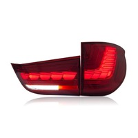 Luz Trasera para BMW X5 F15 2014-2018, Actualización con LED Dinámico Escama de Dragón, Luz Trasera Secuencial con Intermitentes, Conexión Plug and Play