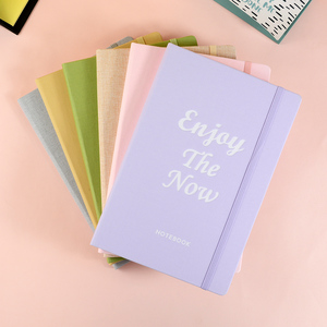 Customized <strong>Notebooks</strong> Promotion Linen Rules Morandi <strong>Diary</strong> Book School Supplies Journal <strong>Notebook</strong> - Product Image 6